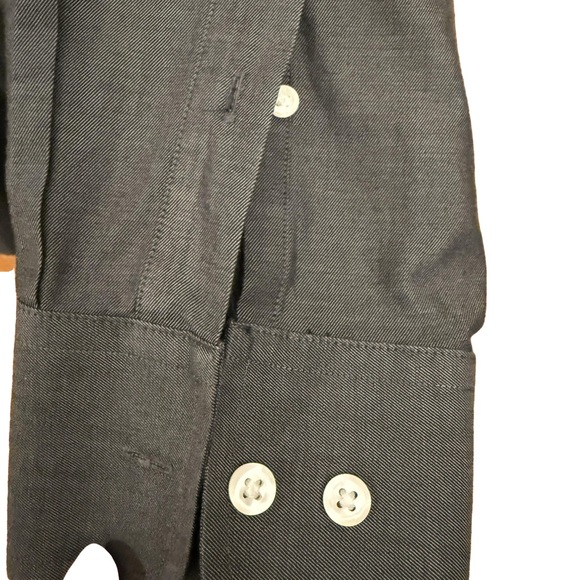 Nautica button-down dress shirt men’s size 17.5 34/35 - Picture 5 of 7